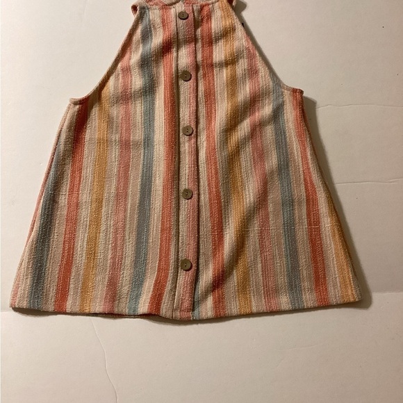 W5 Striped Halter Tank Top Size Small NWT - Picture 2 of 5